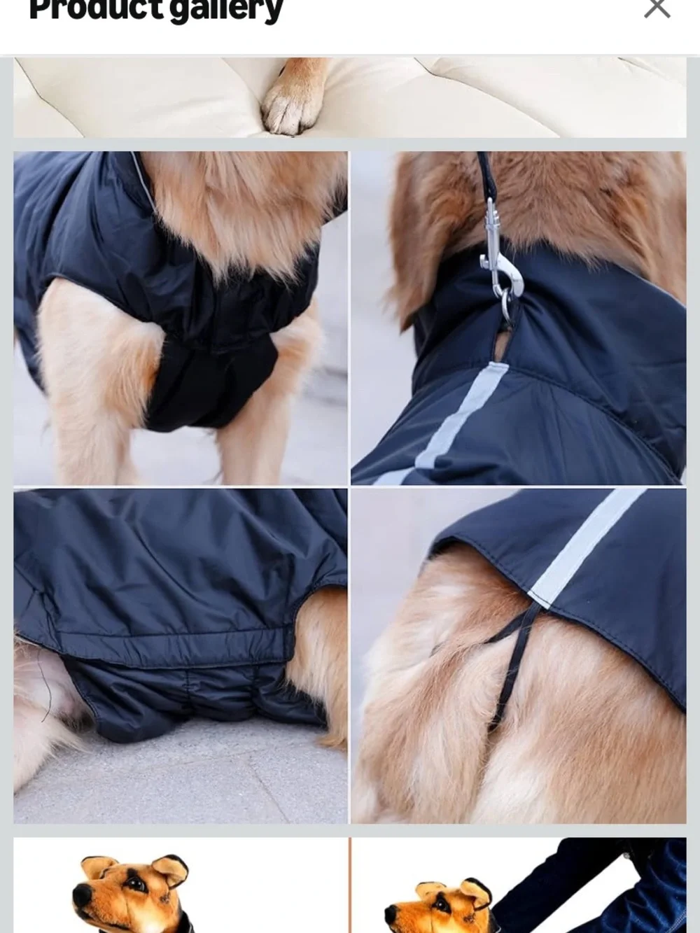 PetCee dog jacket
